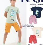 بيجاما صبياني قطعتين 6-8-10-12