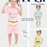 بيجاما بناتي صيفية قطعتين مقاسات تبدا من 2-3-4-5