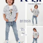 طقم خروج صبياني ثلاث قطع 2-3-4-5