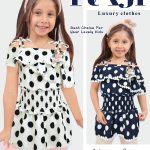 بلوزة خروج بناتي صيفية مقاسات تبدا من 2-3-4-5