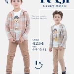 طقم خروج صيفي صبياني ثلاث قطع مقاسات تبدأ من / 6-8-10-12