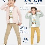 طقم خروج صيفي صبياني ثلاث قطع مقاسات تبدأ من / 6-8-10-12