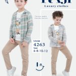 طقم خروج صيفي صبياني ثلاث قطع مقاسات تبدأ من / 6-8-10-12