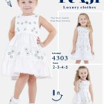 فستان خروج صيفي بناتي مقاسات تبدأ من / 2-3-4-5