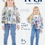 طقم خروج صيفي بناتي ثلاث قطع مقاسات تبدأ من / 6-7-8-9-10