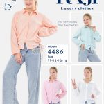 طقم خروج بناتي صيفي قطعتين مقاسات تبدأ من / 11-12-13-14