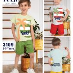 صبياني قطعتين مقاسات تبدأ من 2-3-4-5