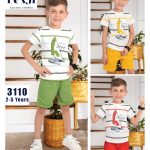 صبياني قطعتين مقاسات تبدأ من 2-3-4-5